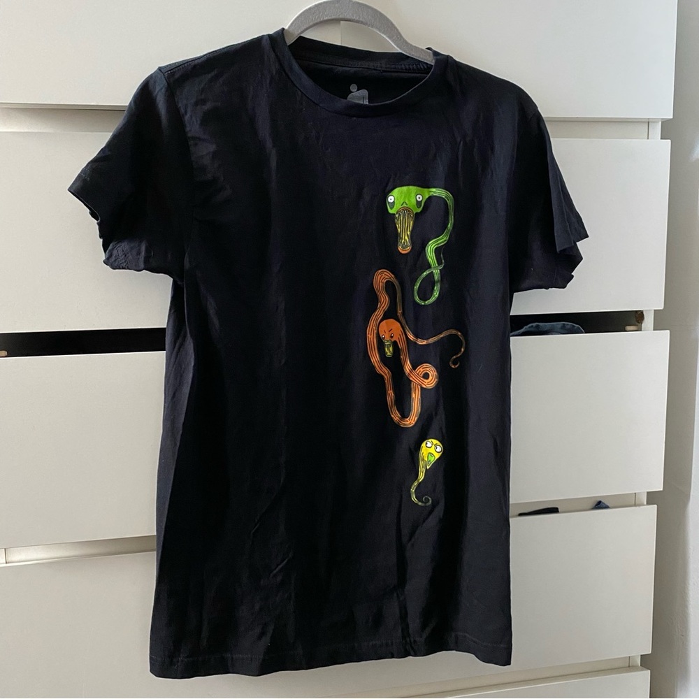 Billie Eilish Offical Ghoul tee 👻💚🧡💛